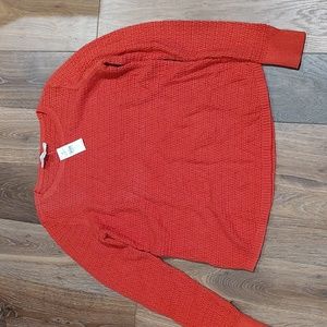 Loft sweater Sz Med Burnt Orange